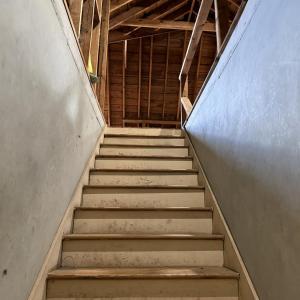 Stairway to Attic with LOTS of Space and Potential for Future Finished Space.