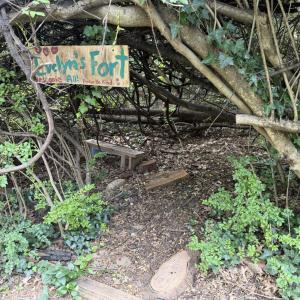 Such a Great Play Fort just off Fort Avenue! Imagine you Children's Adventures in this great play space!