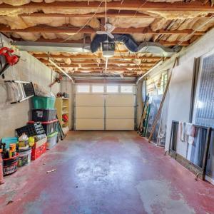 One car attached garage!