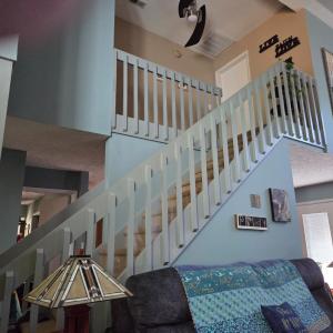 Stairs to second floor
