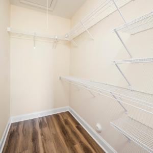 Walk in Closet in the Primary Bedroom