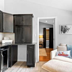 Wet bar between the kitchen and  Master Suite