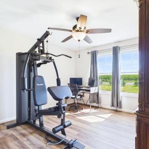 Comfortable Third Bedroom perfect for Family, Visitors, Home Office, or Flex Space.