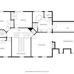 Upper Level Floor Plan