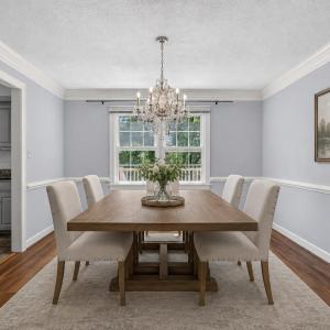 Dining Room Virtually Staged
