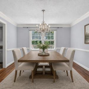 Dining Room Virtually Staged