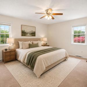 Virtually Staged Bedroom #2