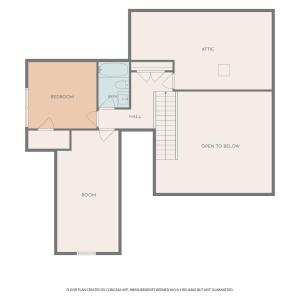 Floorplan is missing the walk-in closet in the bedroom over the garage.