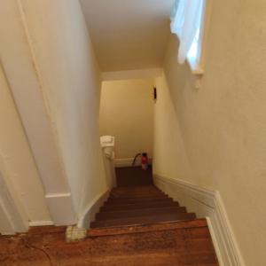 Back staircase