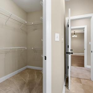 Walk-in closet in Primary Bath
