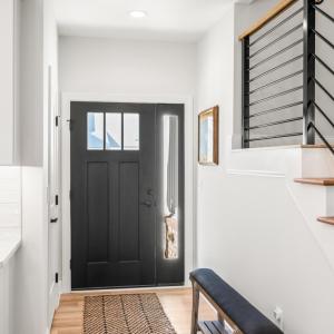 Spacious foyer