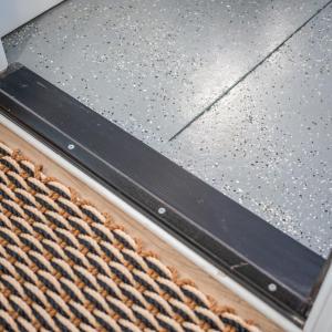 Beautiful epoxy garage floors