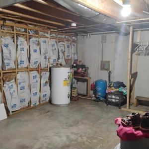 UNUSED AREA IN BASEMENT