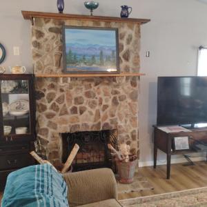 GREAT KROOM STONE FIREPLACE