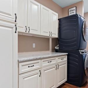 Laundry room on main level.