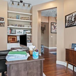 Office on main level.