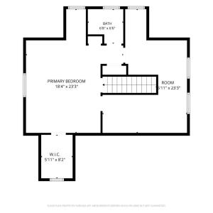 Upstairs w full bath