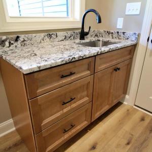 Utility room with sink & storage