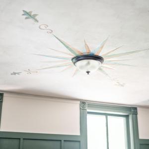 Office/nursery ceiling