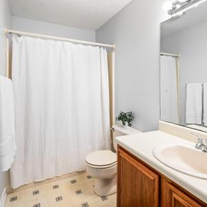 2nd full bath in hallway and steps away from 2nd bedroom