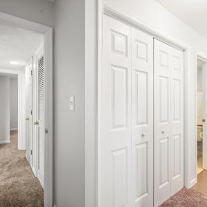 His and hers closets