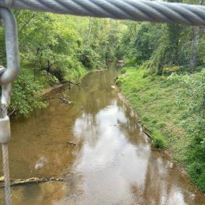 Blackwater creek park system adjacent to property
