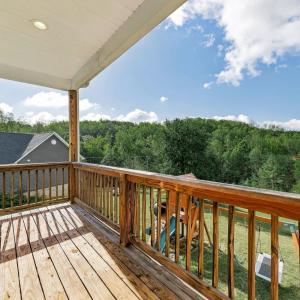 private deck off of the Primary Bedroom