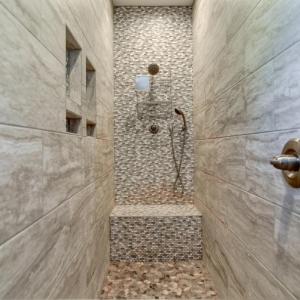 Large, oversized spa like shower