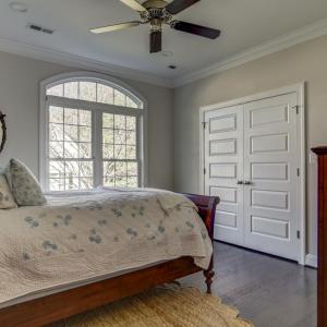2nd Bedroom, large closet, ceiling fans