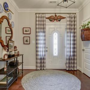 Inside the front entry looking towards the front door