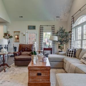 Great Room - Looking from Fireplace towards Kitchen and Great Room exterior entrance