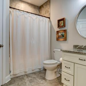 Hall Bathroom for the Bedroom and Office Spaces