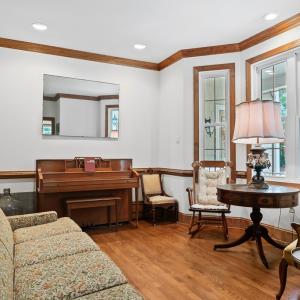 Piano room
