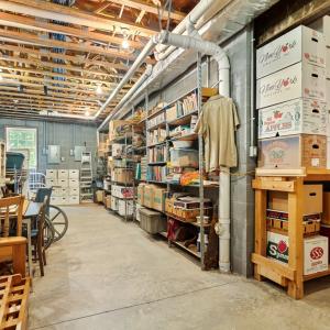 Basement storage