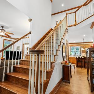 Main staircase and upstairs foyer