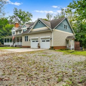 front with garage