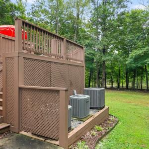steps to rear deck