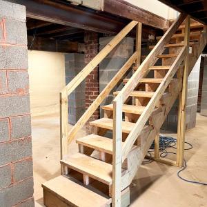 basement stairwell