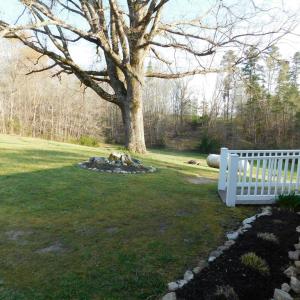 Front Yard and flower beds