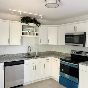 All new! Even appliances still have protective fil