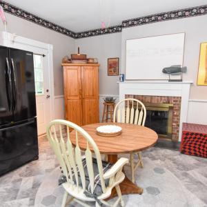 Kitchen fireplace
