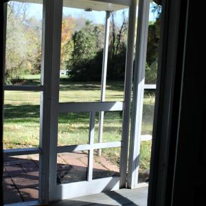 One of two screened porches!
