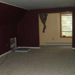 Bedroom on second level