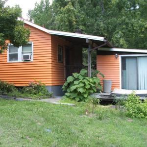 Side and rear of cottage