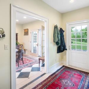 Rear entry hall