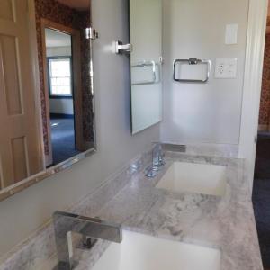 Additional view of new counter top.
