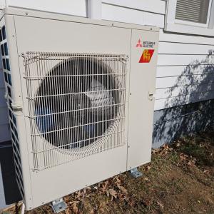 New Mini Split heating and cooling units