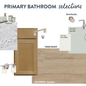 Primary Bathroom Selections