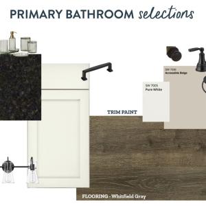 Primary Bathroom Selections