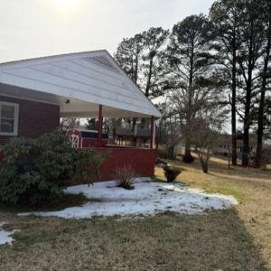Carport side of house